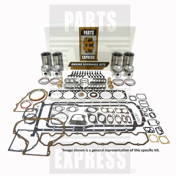 Aftermarket Major Overhaul Kit, 4239TA, All ESN Fits John Deere 310C 315C WN-PRK245-PEX - main